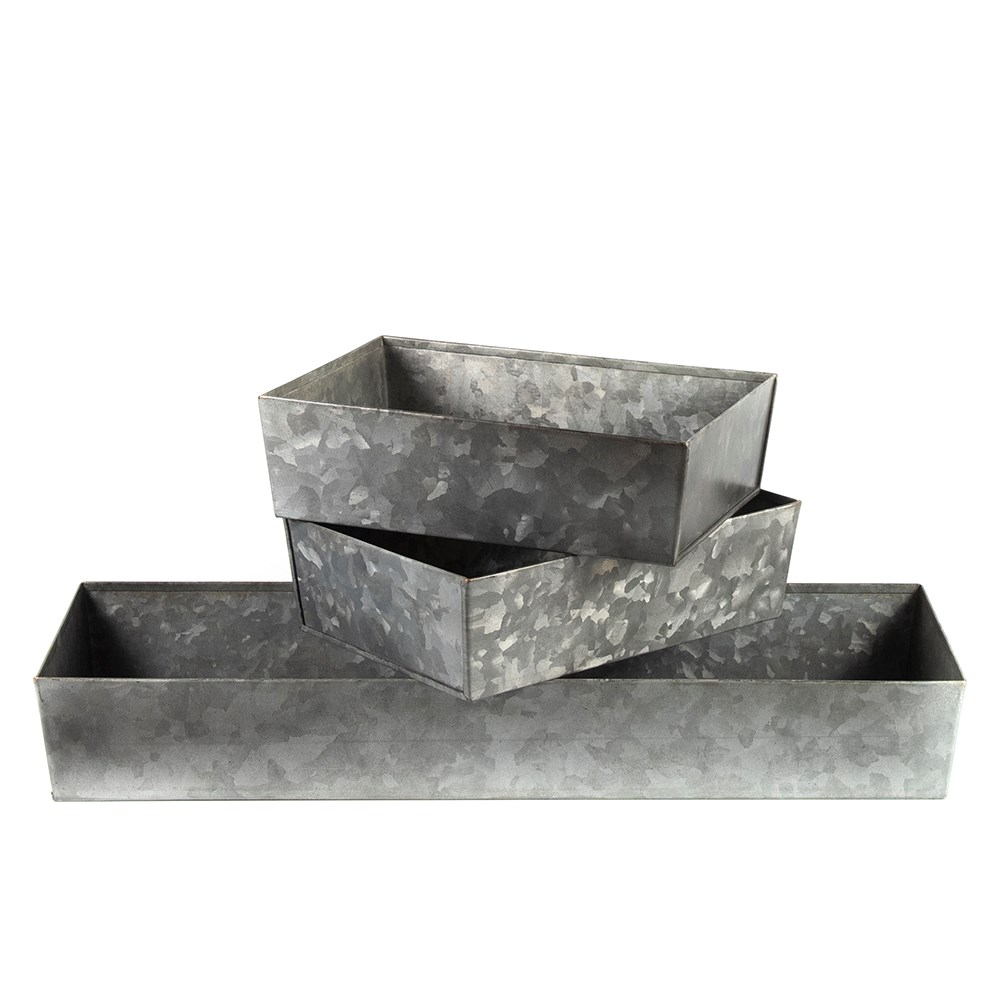 Grow trays landscape - set of 3