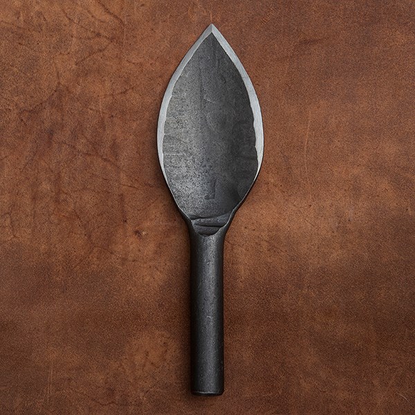 DeWit forged iron trowel