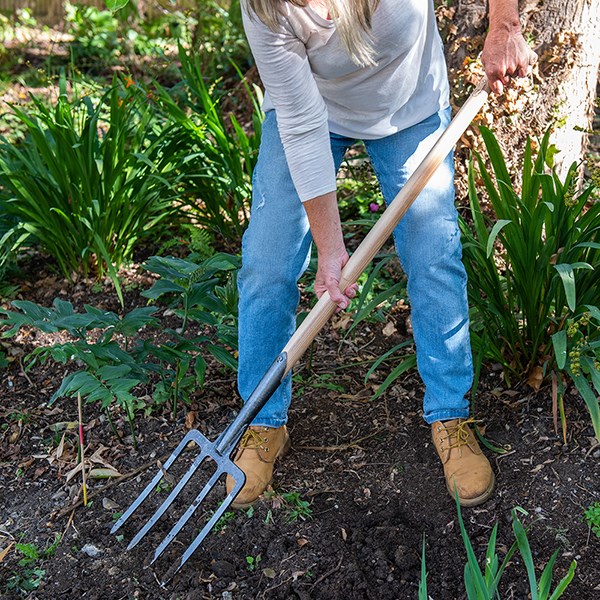 DeWit 4 prong garden fork