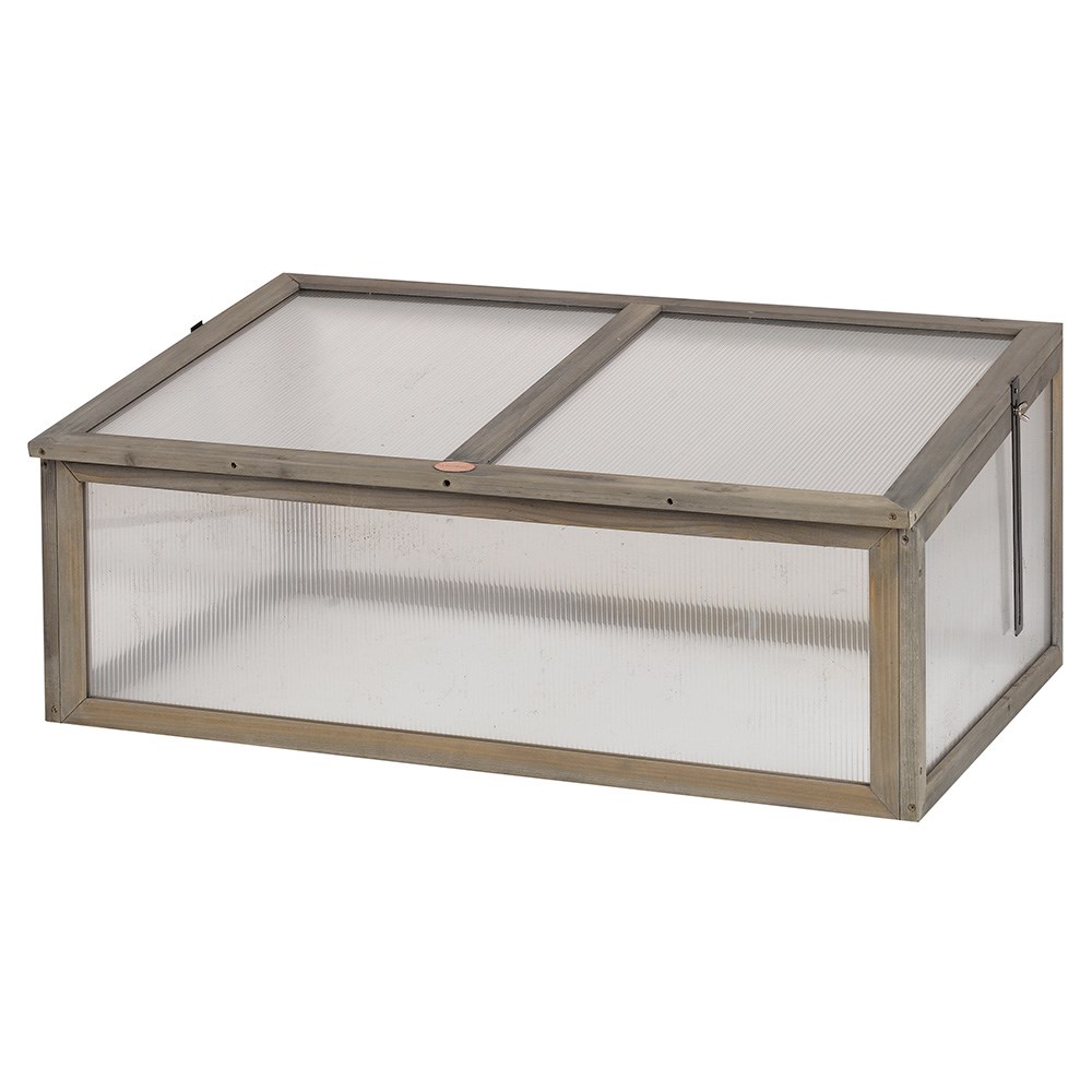 Timber coldframe - grey