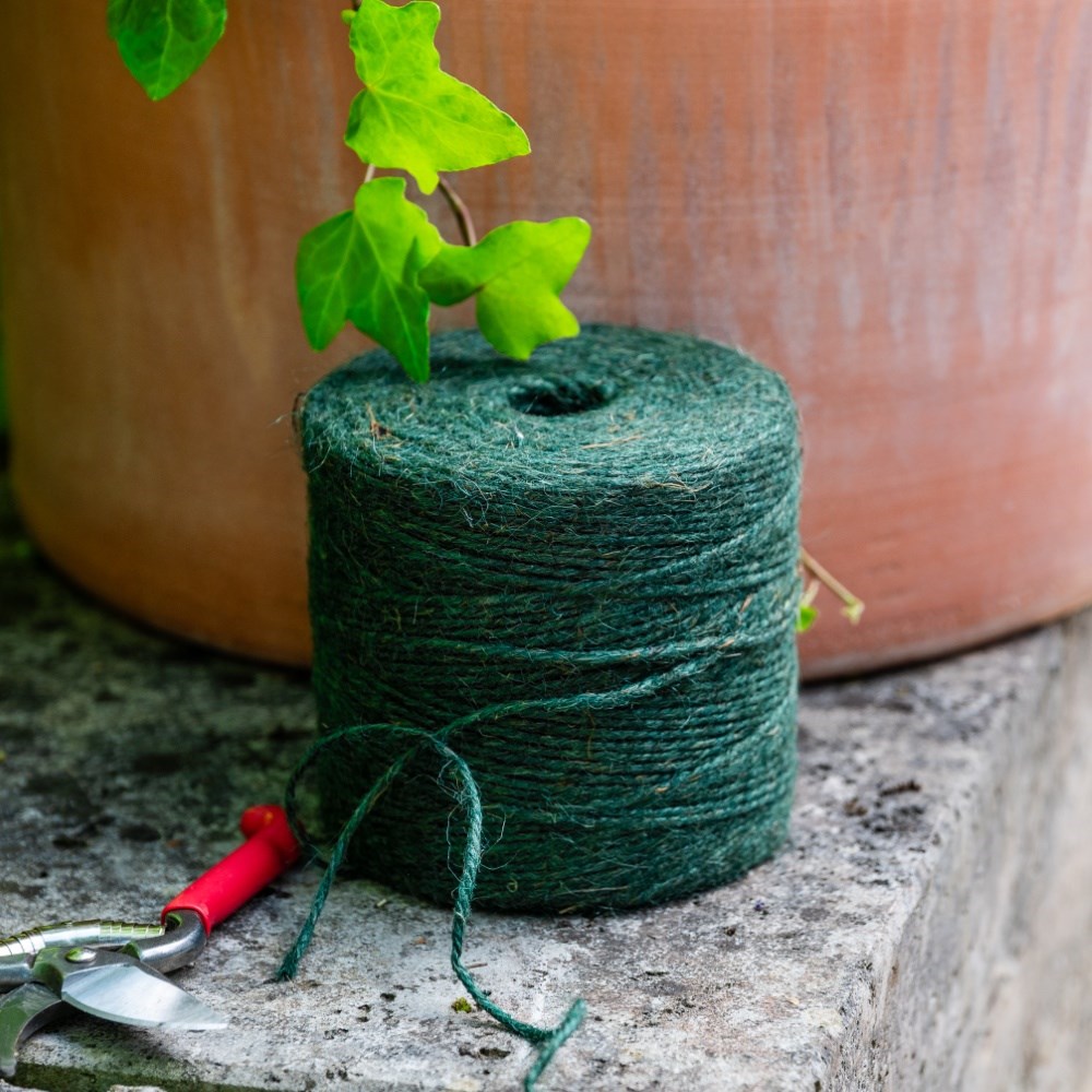 Green jute twine - 500g
