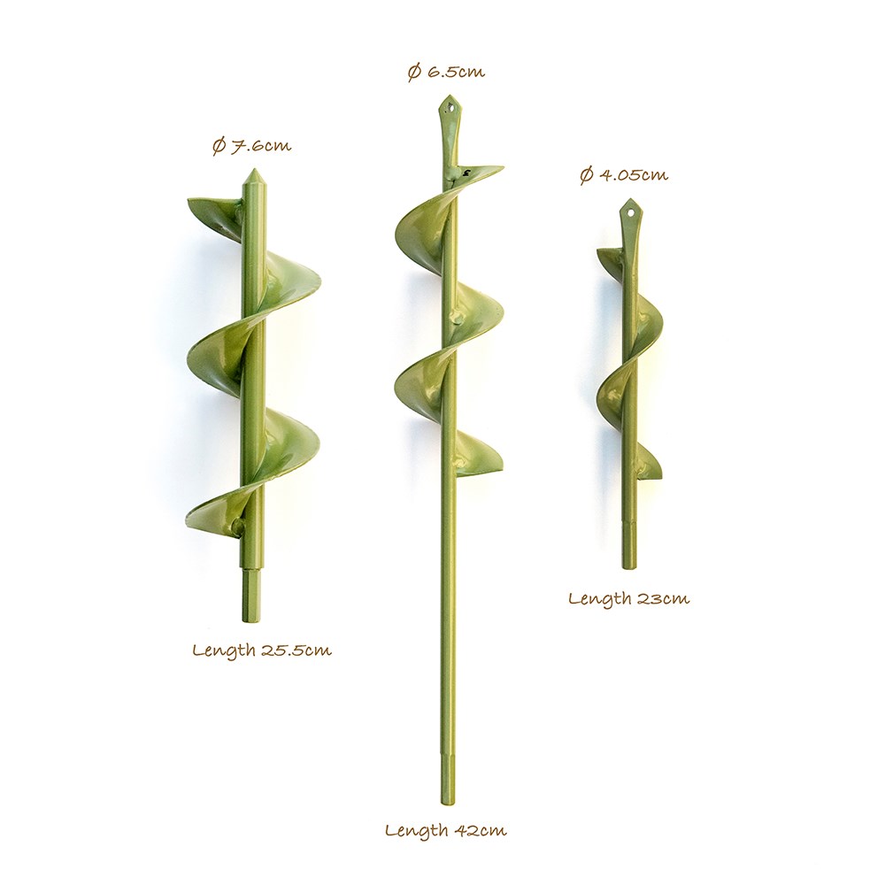 Bulb planting auger - short