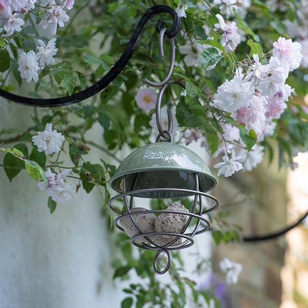 Satellite fat ball feeder - Crocus green