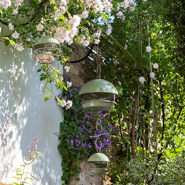 Satellite bird seed feeder - Crocus green