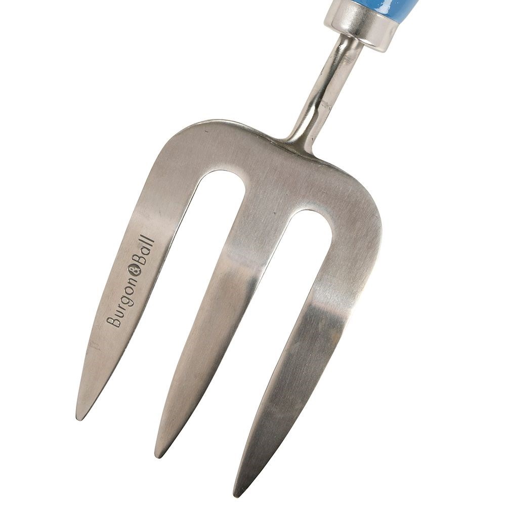 RHS Burgon and Ball British Meadow fork and trowel set