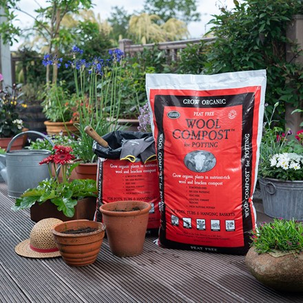 Dalefoot general purpose peat-free wool compost
