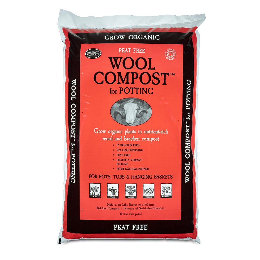 Dalefoot general purpose peat-free wool compost