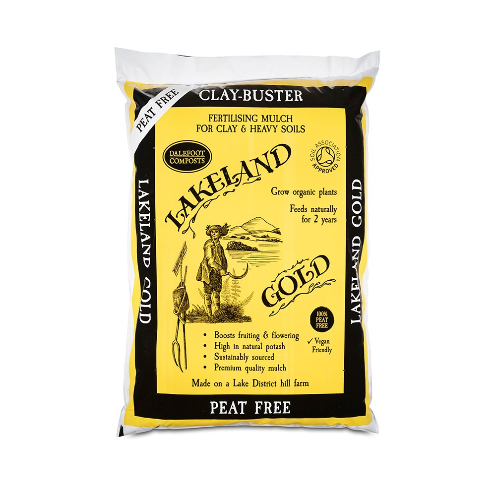 Dalefoot lakeland gold peat-free clay buster