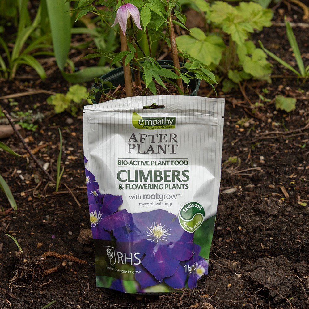 Empathy RHS after plant climbers & flowering plant food with rootgrow