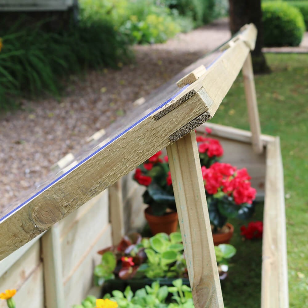 Large wooden coldframe 
