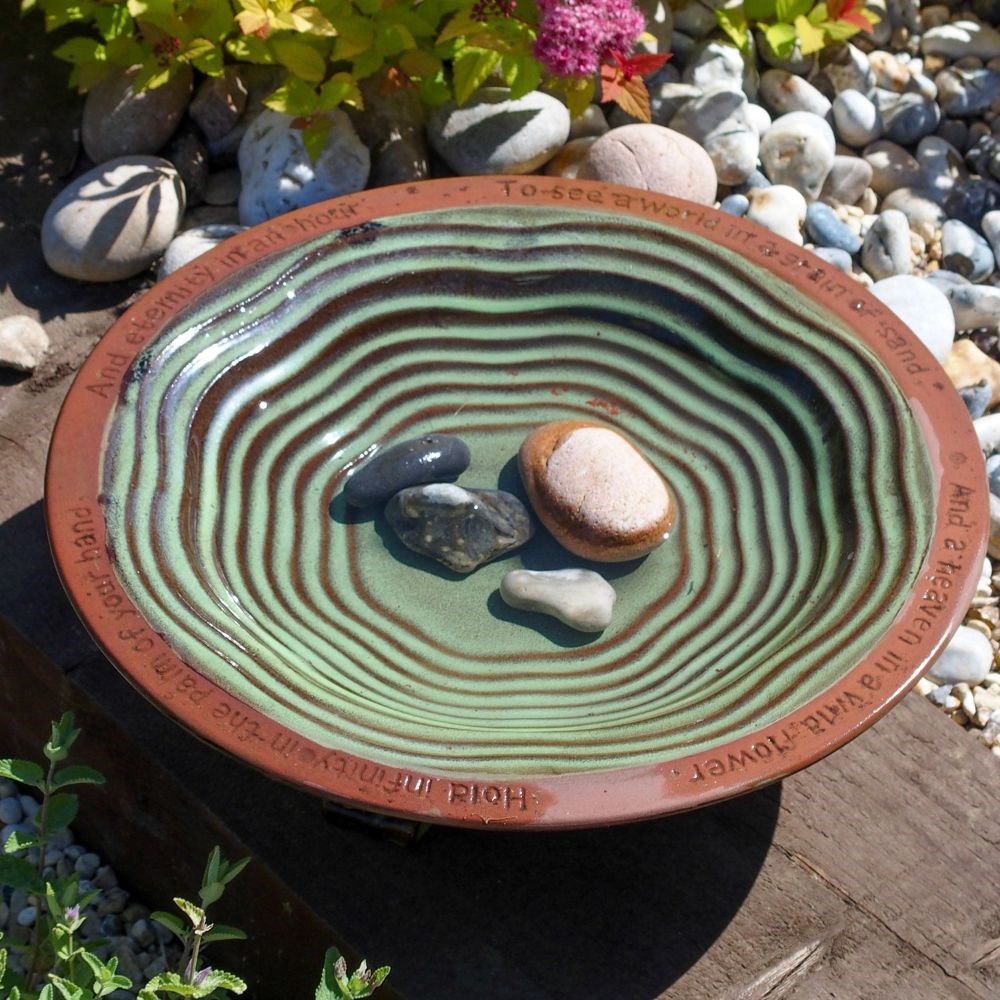 Echoes bird bath