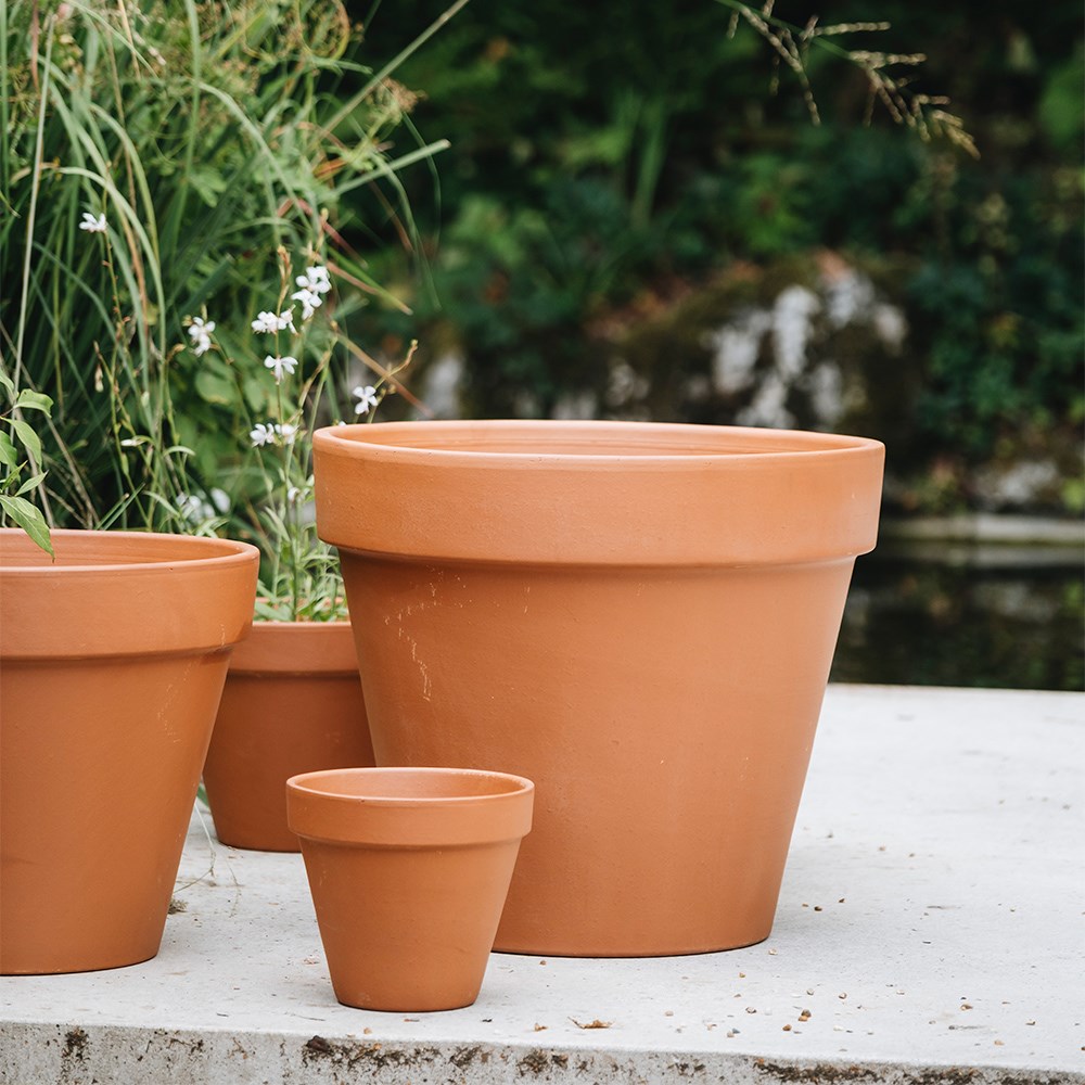 Classic Italian terracotta pot