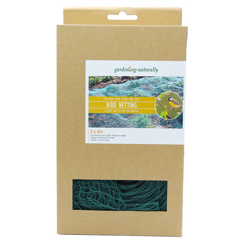 Green bird netting