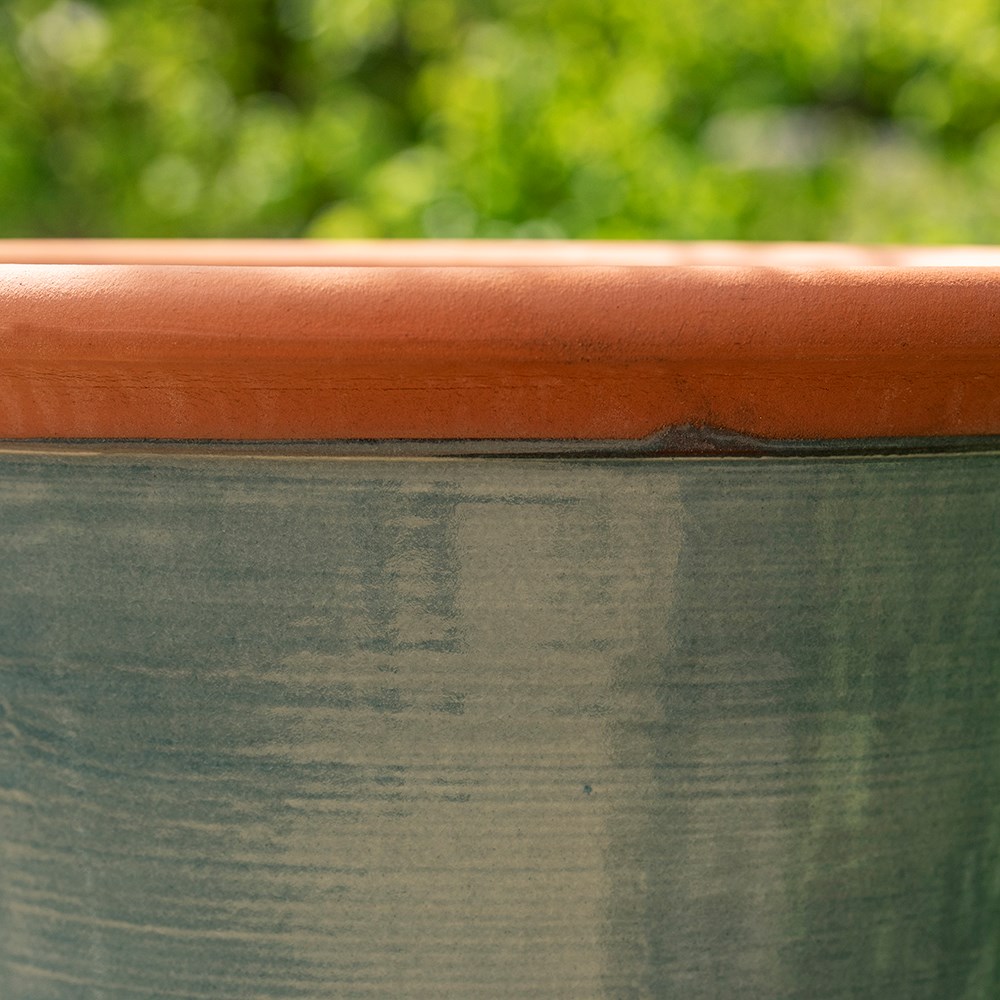Grey kitchen planter