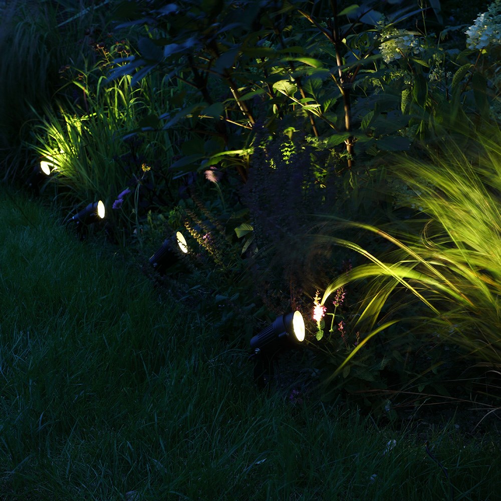 Connectable LED spotlights - set of 4