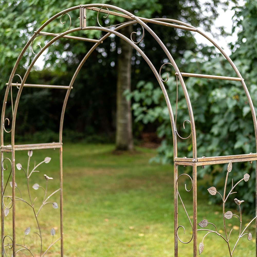 Woodland arch - rust