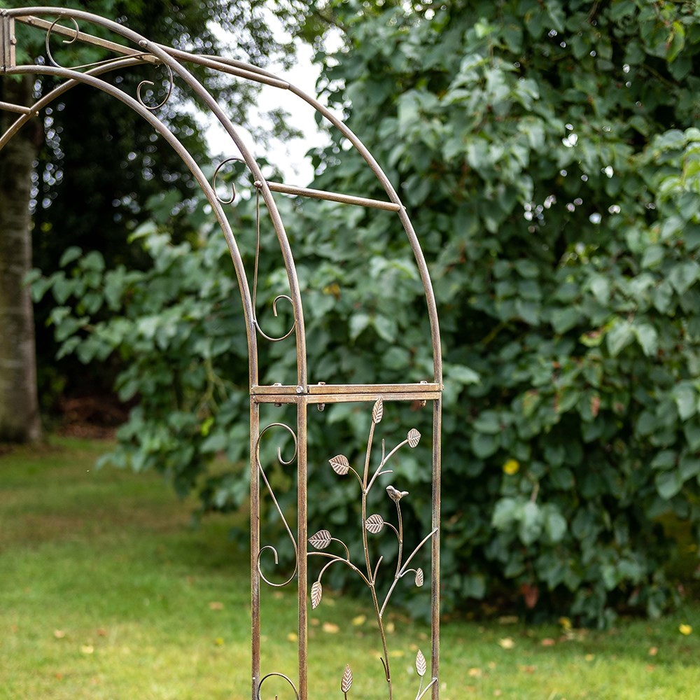 Woodland arch - rust