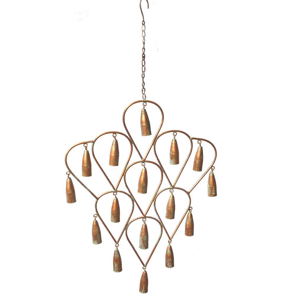Metal wind chime bells