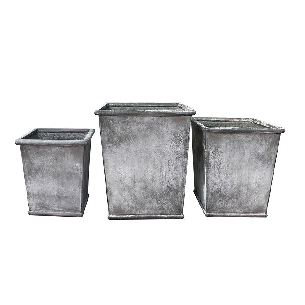 Greystoke square tapered planter