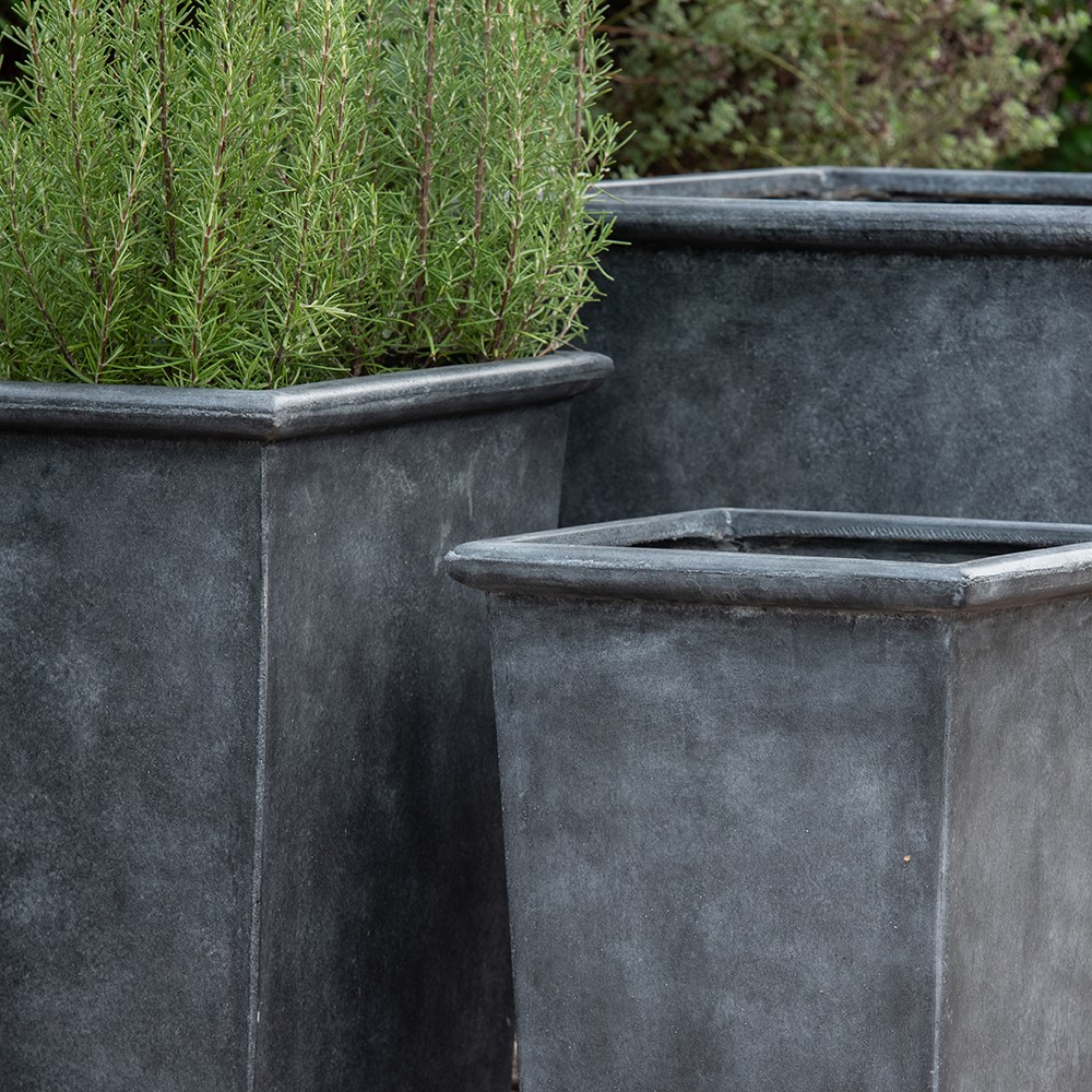 Greystoke square tapered planter