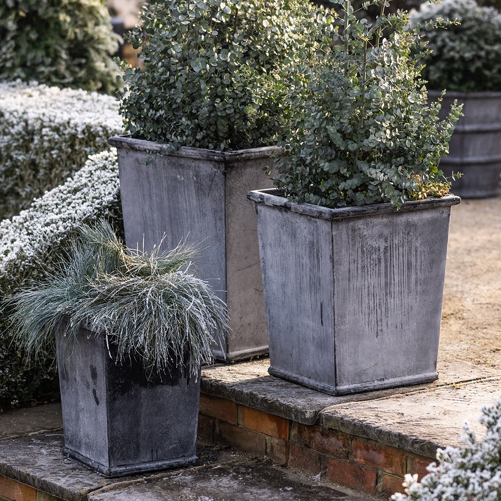 Greystoke square tapered planter