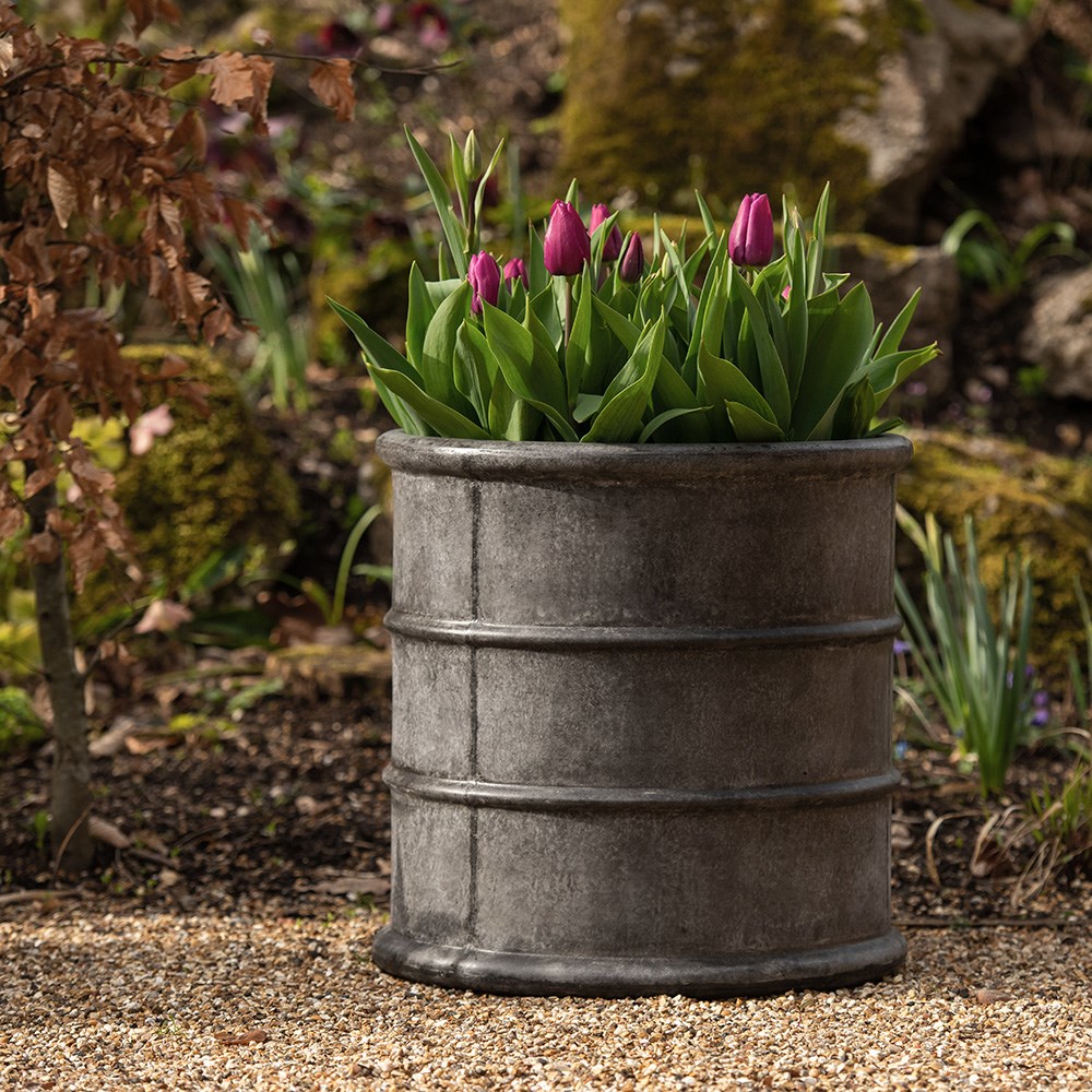 Greystoke barrel planter