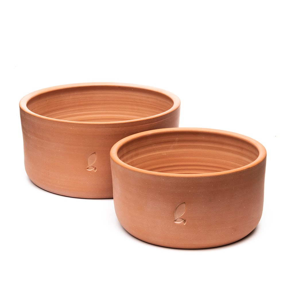 Terracotta herb bowl - large