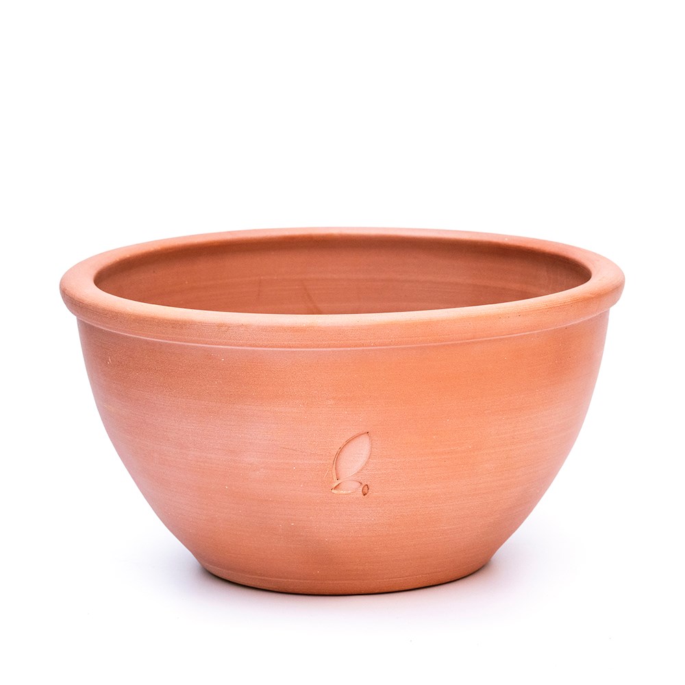 Large terracotta bowl