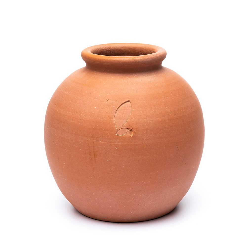 Terracotta Erigeron pot - small