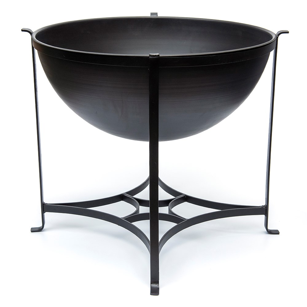 Fire pit/table with copper top - low
