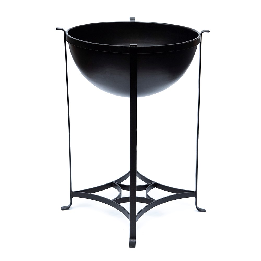 Fire pit/table with copper top - tall