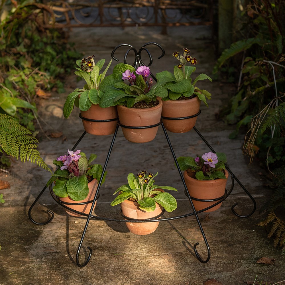 Tiered plant theatre - 6 pots