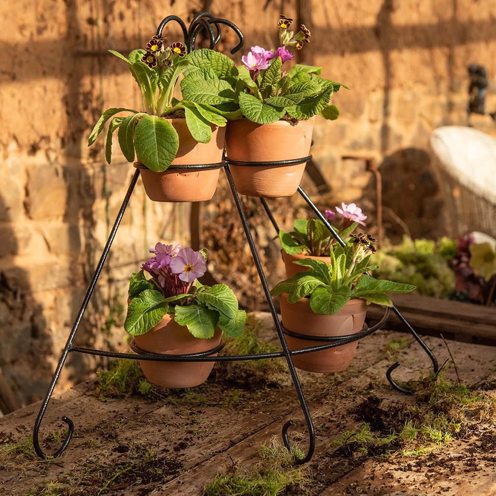 Tiered plant theatre - 6 pots