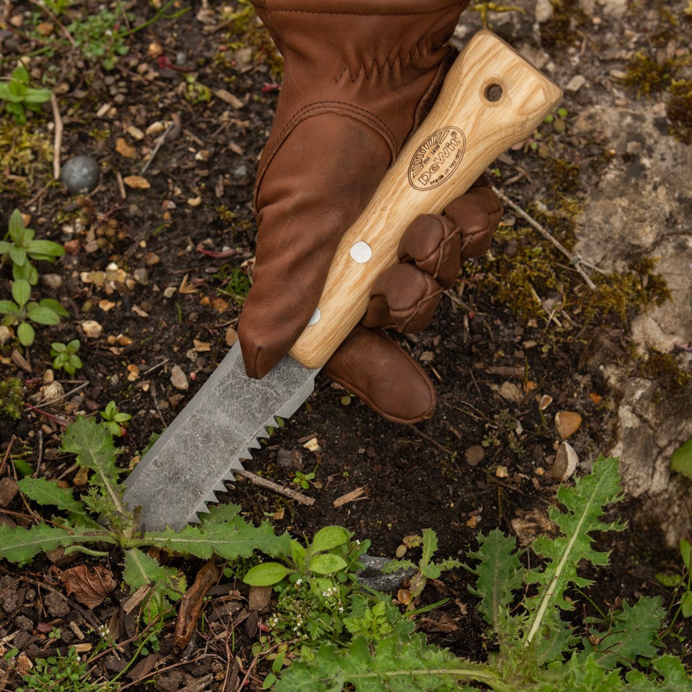 DeWit serrated garden hori hori