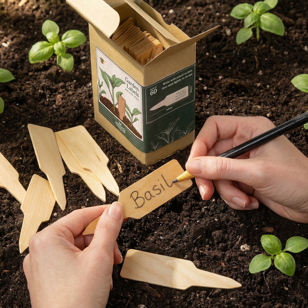 Garden plant labels - box of 60