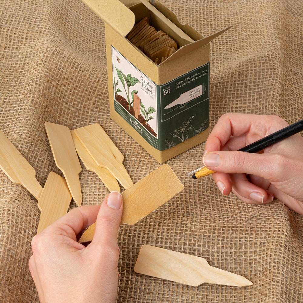 Garden plant labels - box of 60