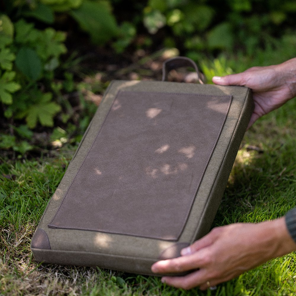 Waterproof garden kneeler - khaki