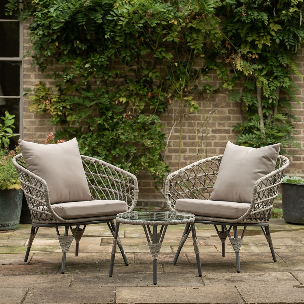Crossweave chair set