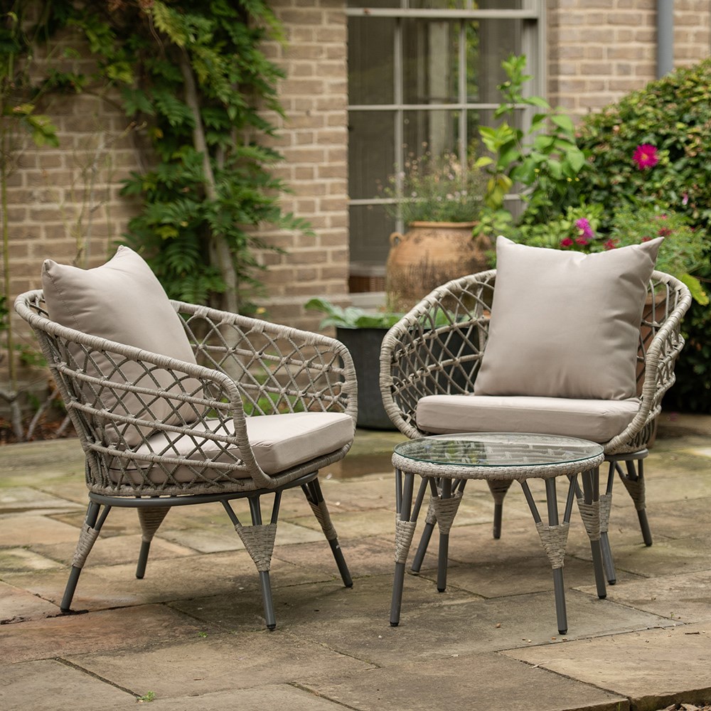 Crossweave chair set