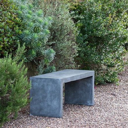 Terrace bench - ash grey