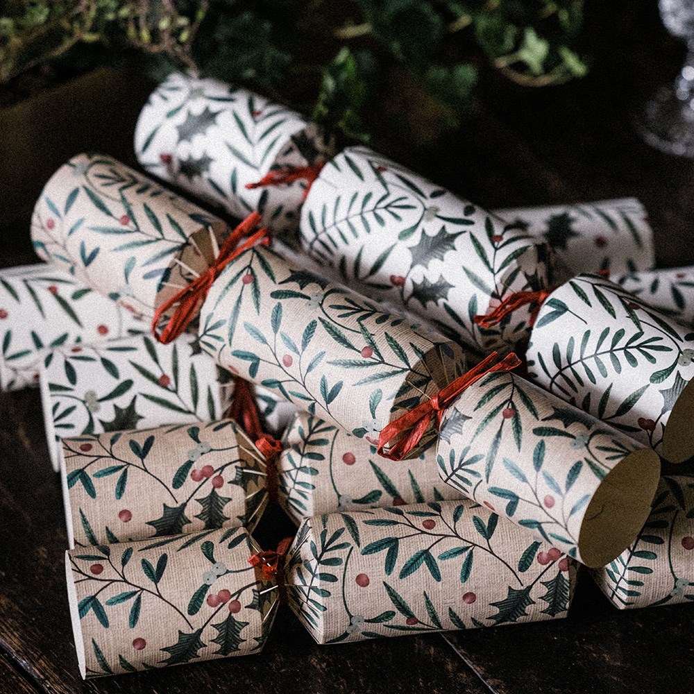Luxury foliage crackers - box of 6