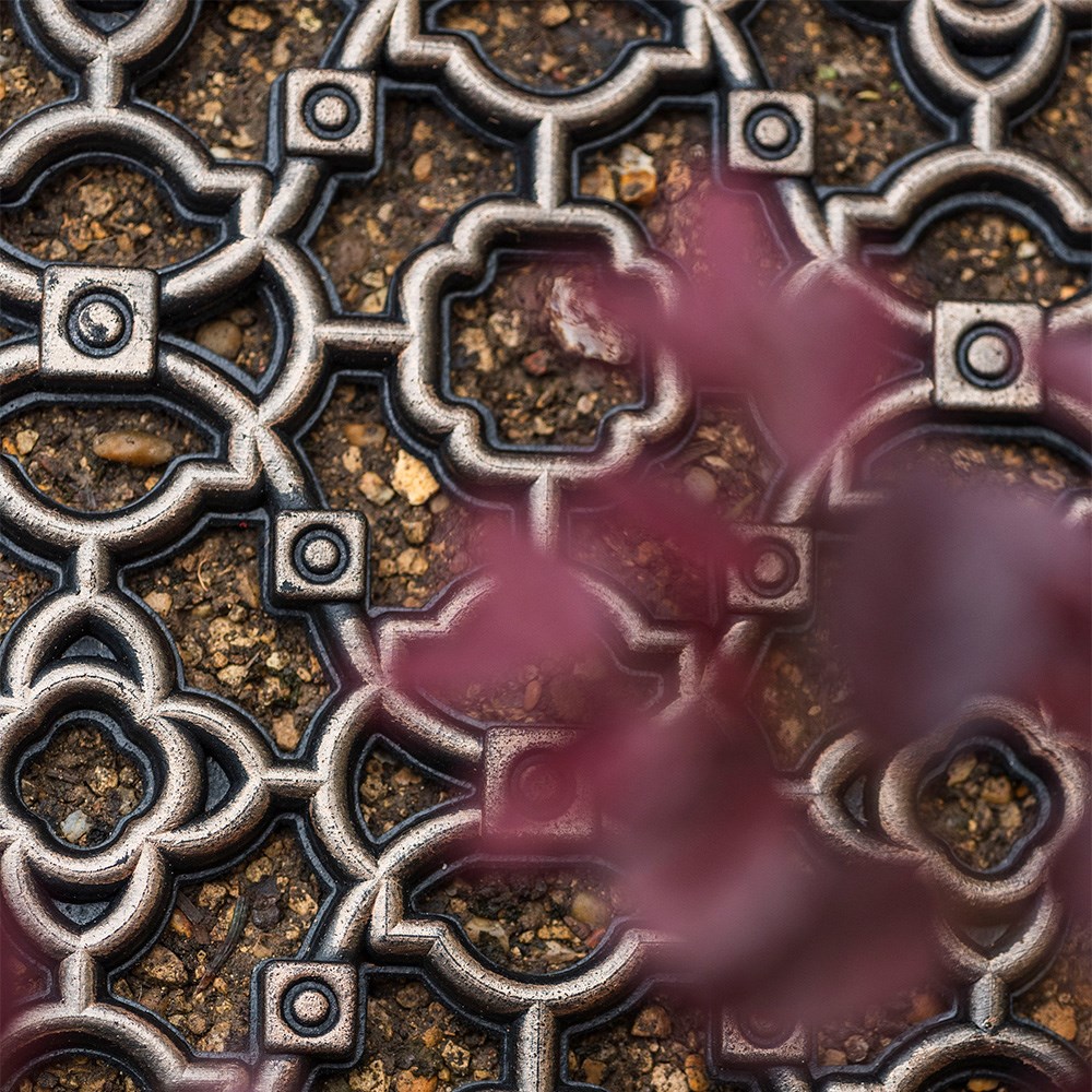 Rubber scraper doormat