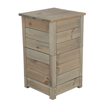 Wooden wormery