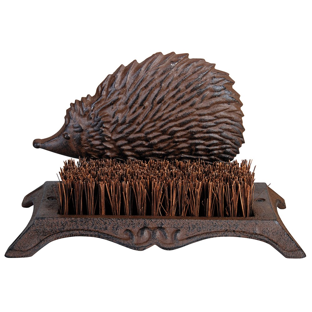 Hedgehog boot brush