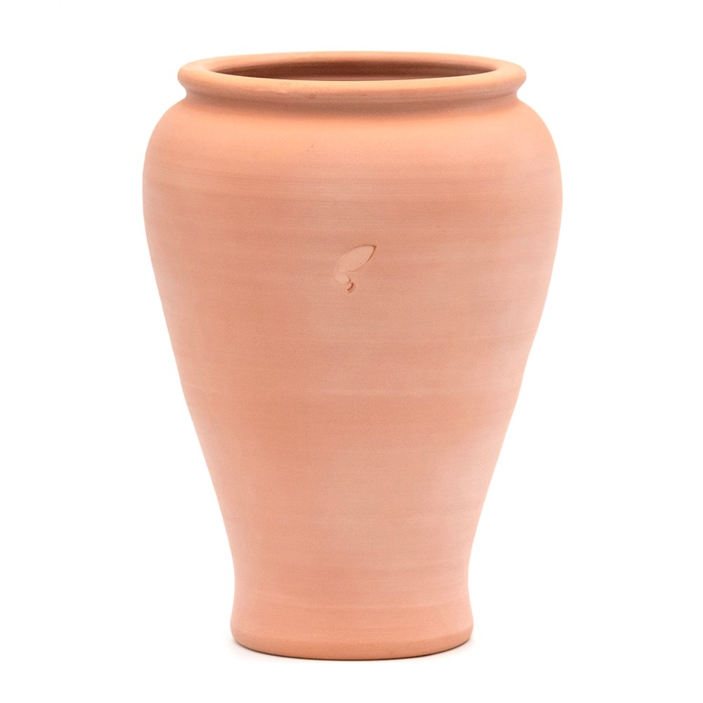 Terracotta vase planter