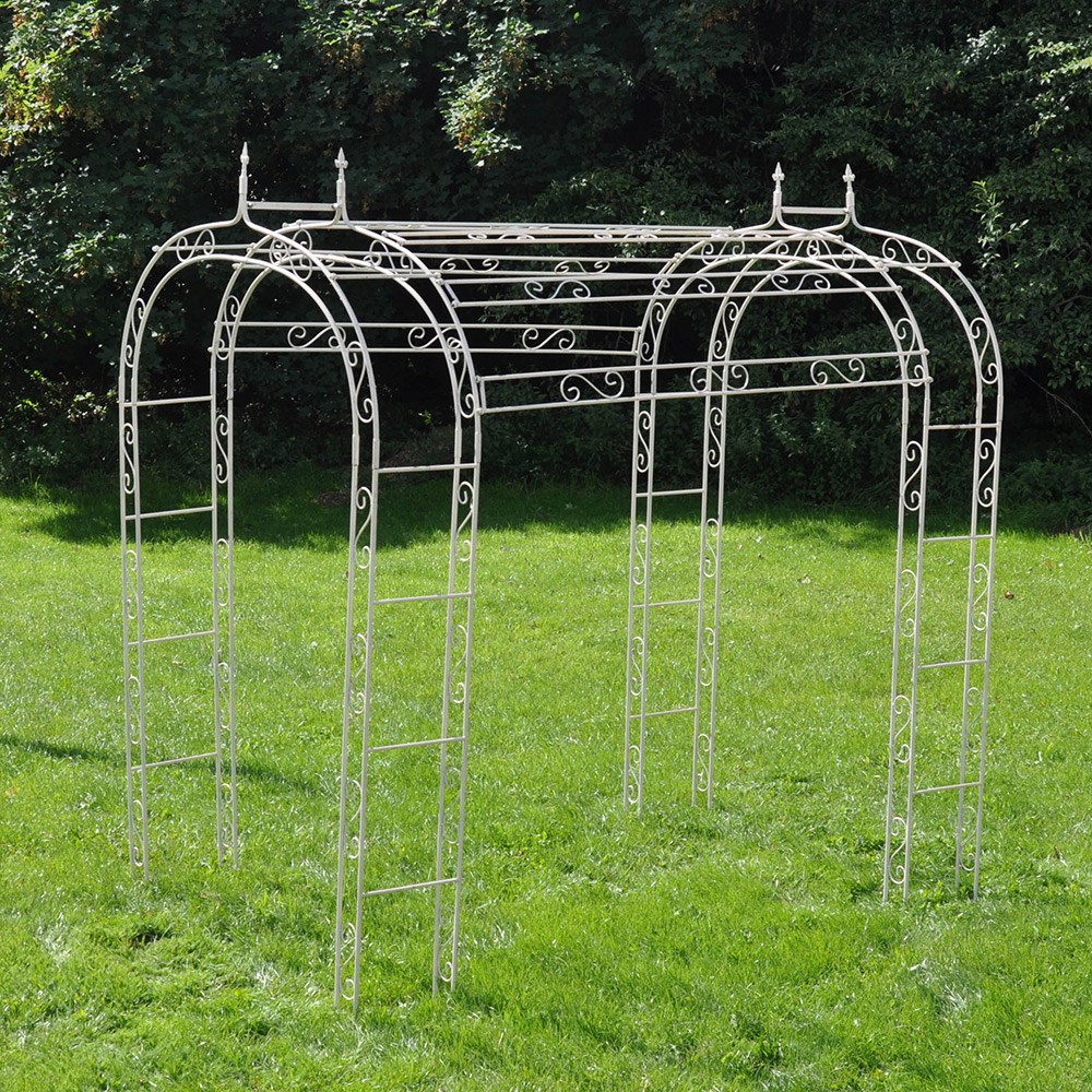 Fleur de lys arch tunnel - cream