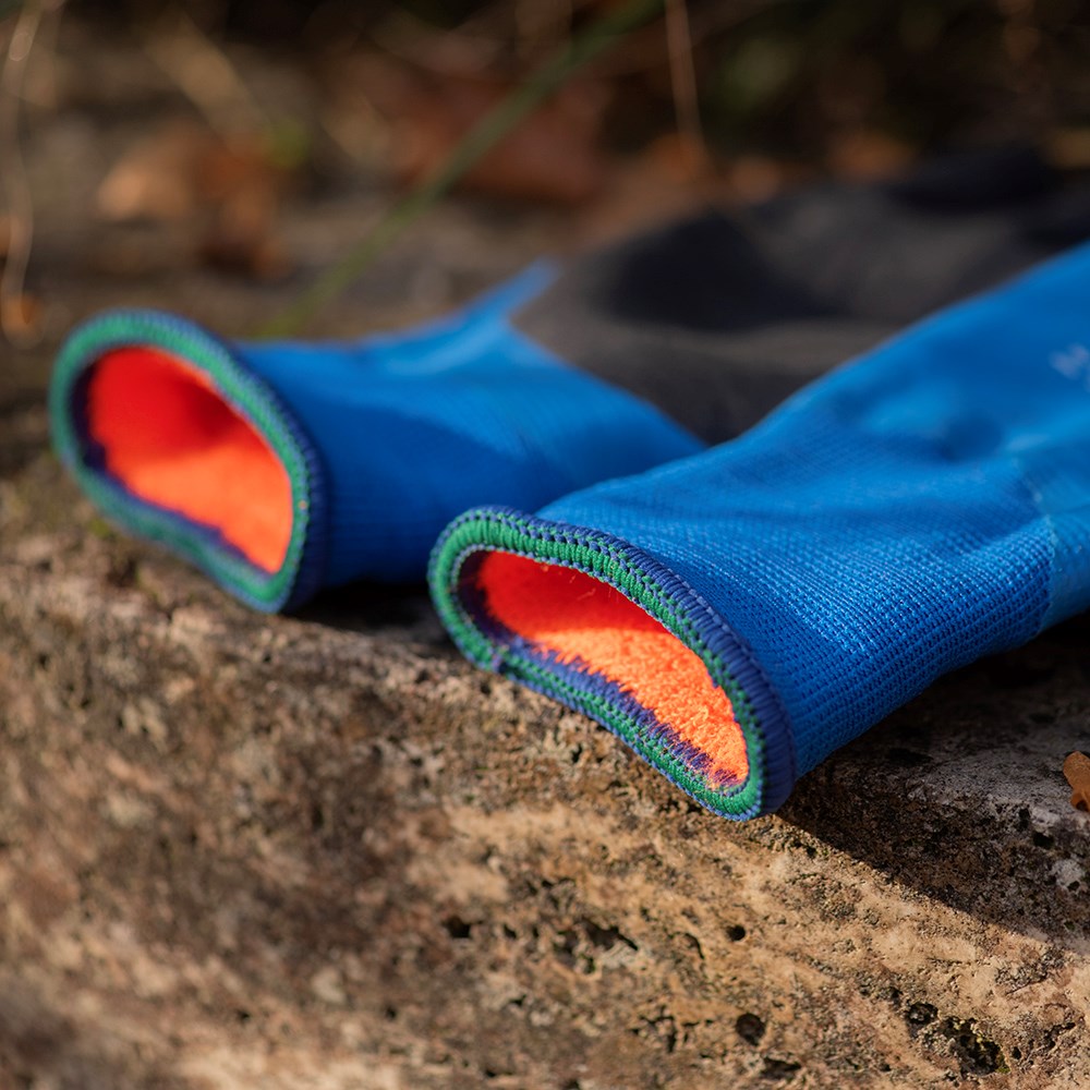 Niwaki fleece lined rubber coated gardening gloves