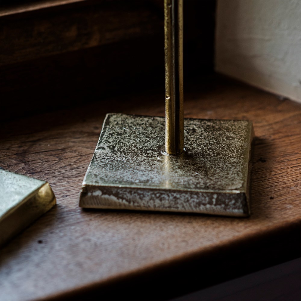 Brass standing tree