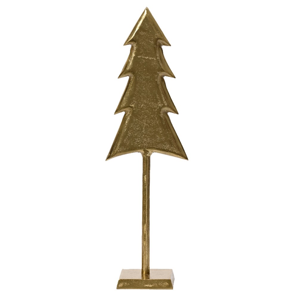 Brass standing tree