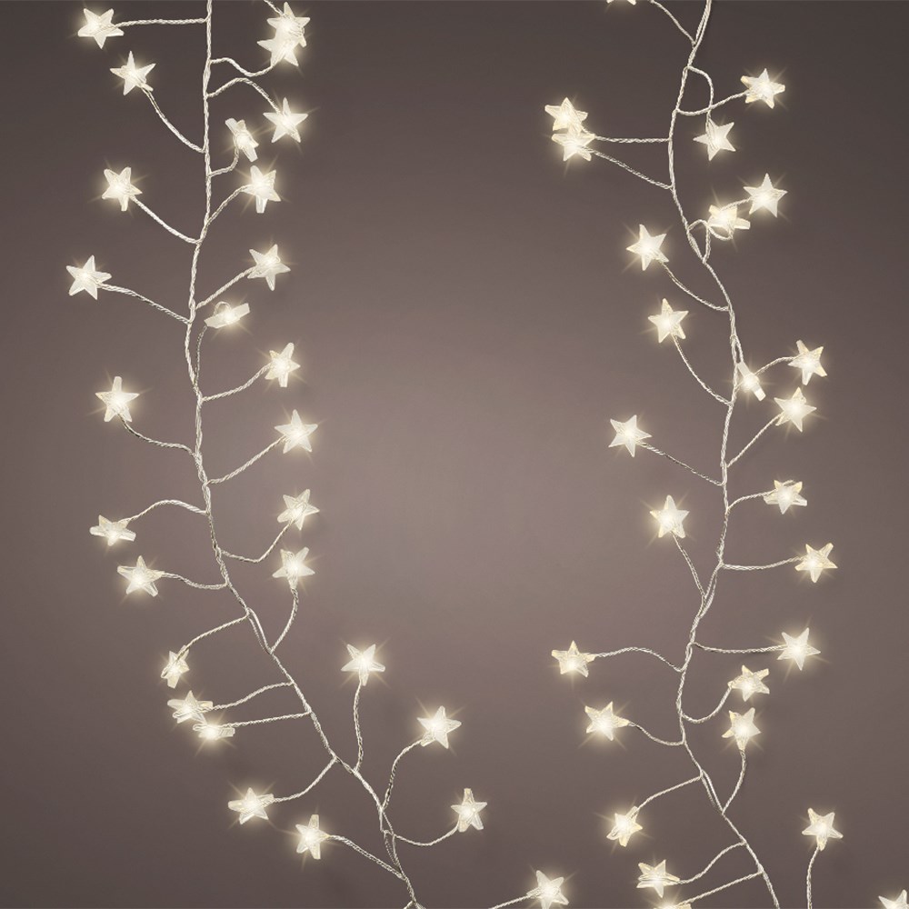 Star tipped micro wire lights